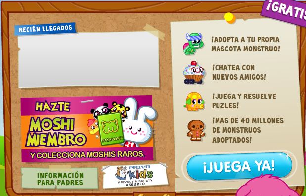 Moshi monsters trackid=sp-006 online